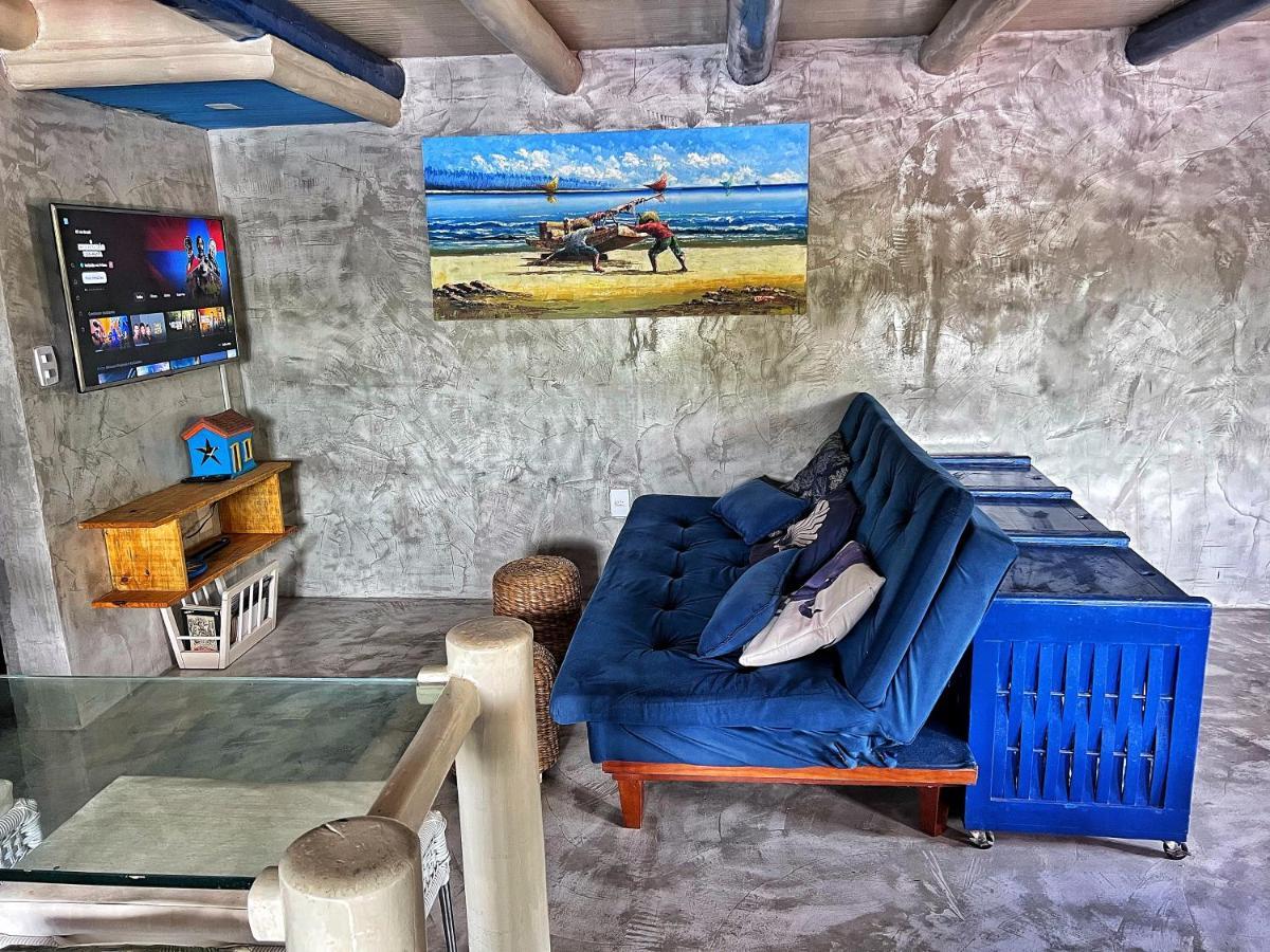 Vila Casinha Azul Caraiva - Casa Completa Na Beira Do Rio Exteriér fotografie