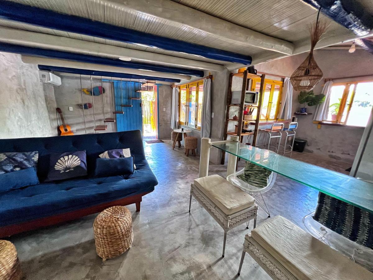 Vila Casinha Azul Caraiva - Casa Completa Na Beira Do Rio Exteriér fotografie