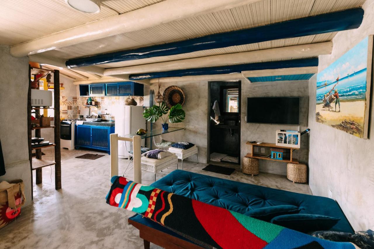 Vila Casinha Azul Caraiva - Casa Completa Na Beira Do Rio Exteriér fotografie