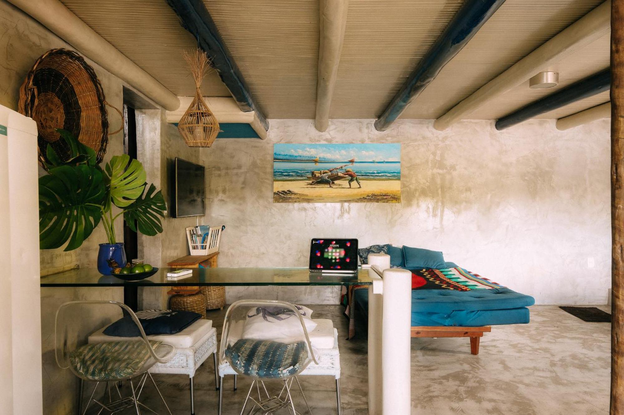Vila Casinha Azul Caraiva - Casa Completa Na Beira Do Rio Exteriér fotografie